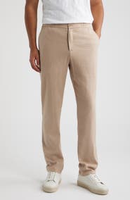 Bugatchi Aerolinen Linen Blend Pants