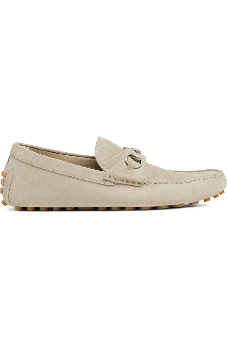 Gucci Byorn Driving Loafer, Alternate, color, Oatmeal/ Oatmeal