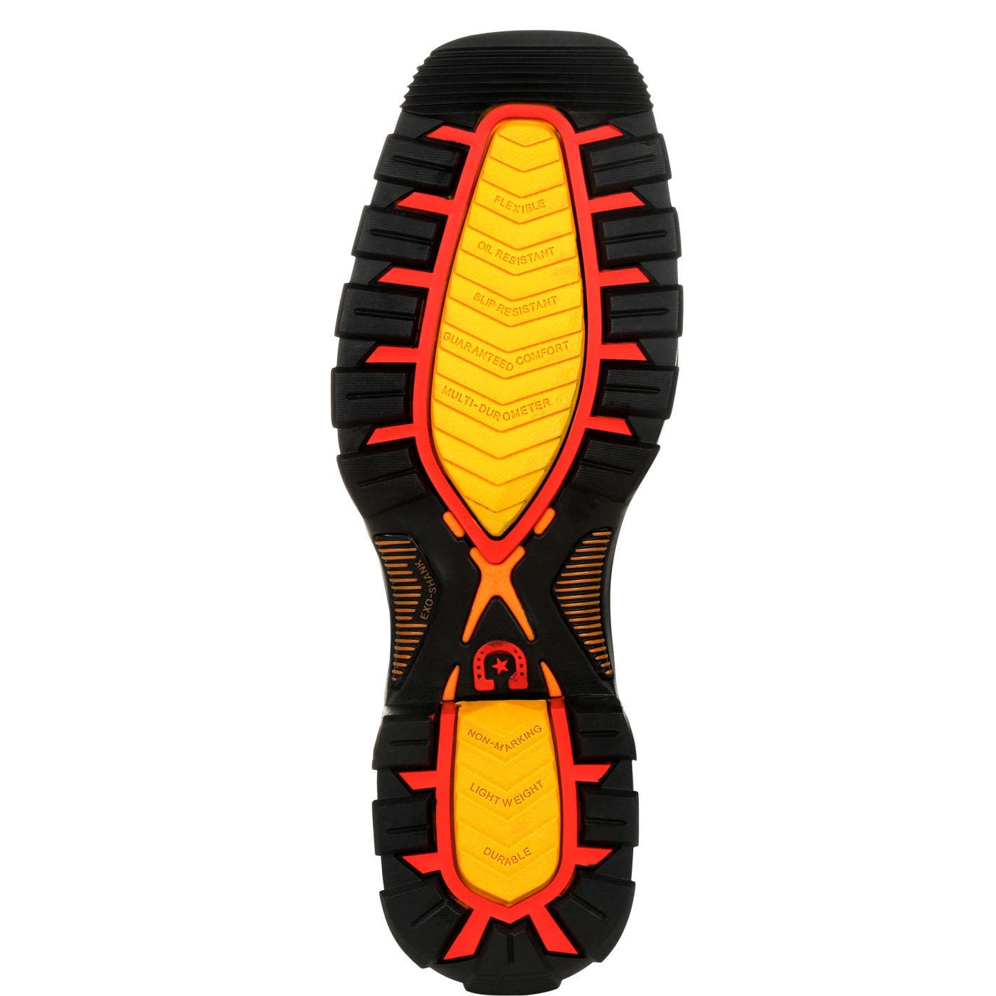 DURANGO Steel Toe Puncture Resistant Western Work Boot, Alternate, color, Nicotine Chocolate