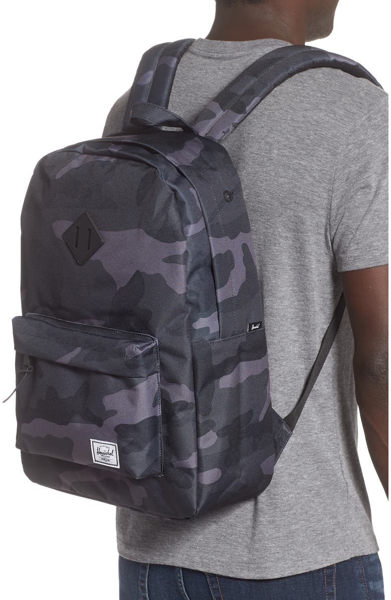 Herschel Supply Co. Heritage Print Backpack, Alternate, color,