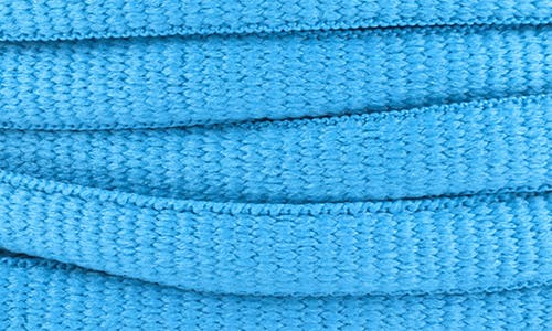 Waves California 54-inch Premium Round Shoelaces In Blue