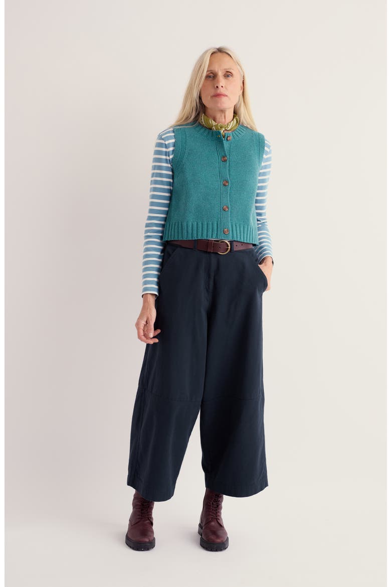Derwenn Sweater Vest, Alternate, color, ESTUARY
