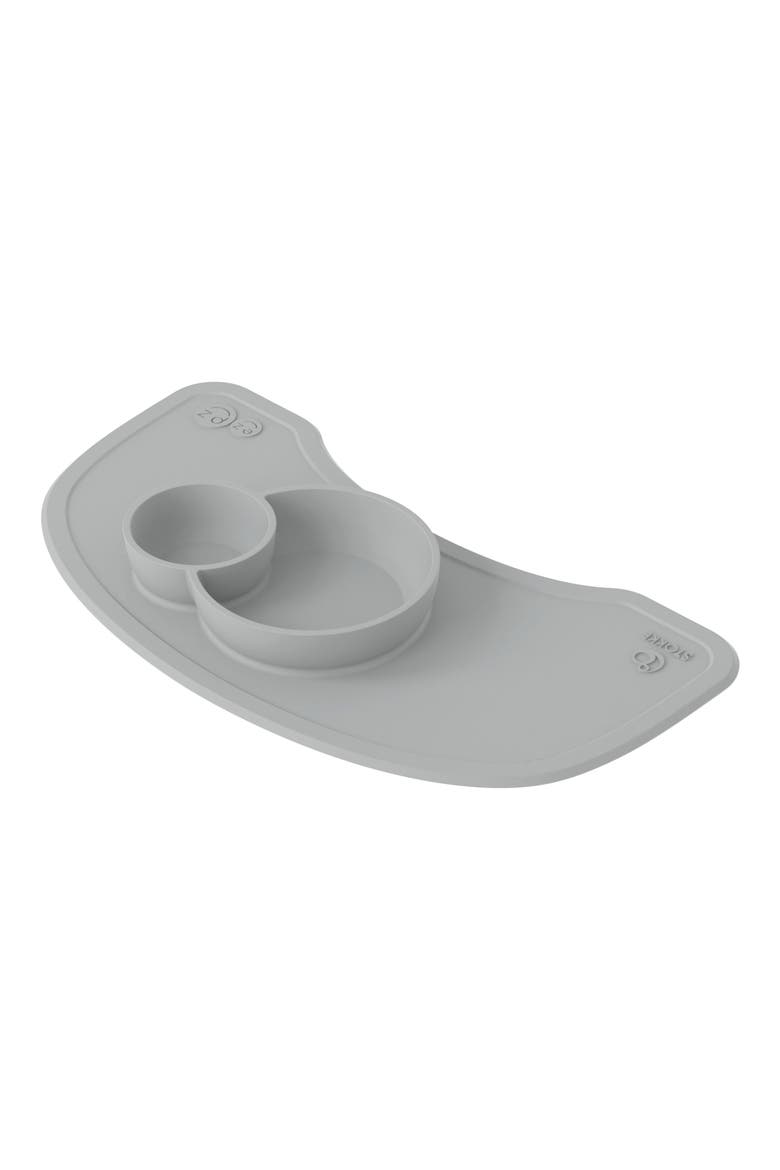 x ezpz Silicone Placemat for Tripp Trapp® High Chair, Main, color, GREY