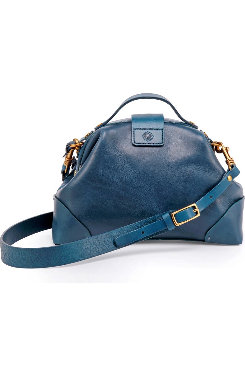 OLD TREND Soul Leather Crossbody Bag, Alternate, color, Turquoise