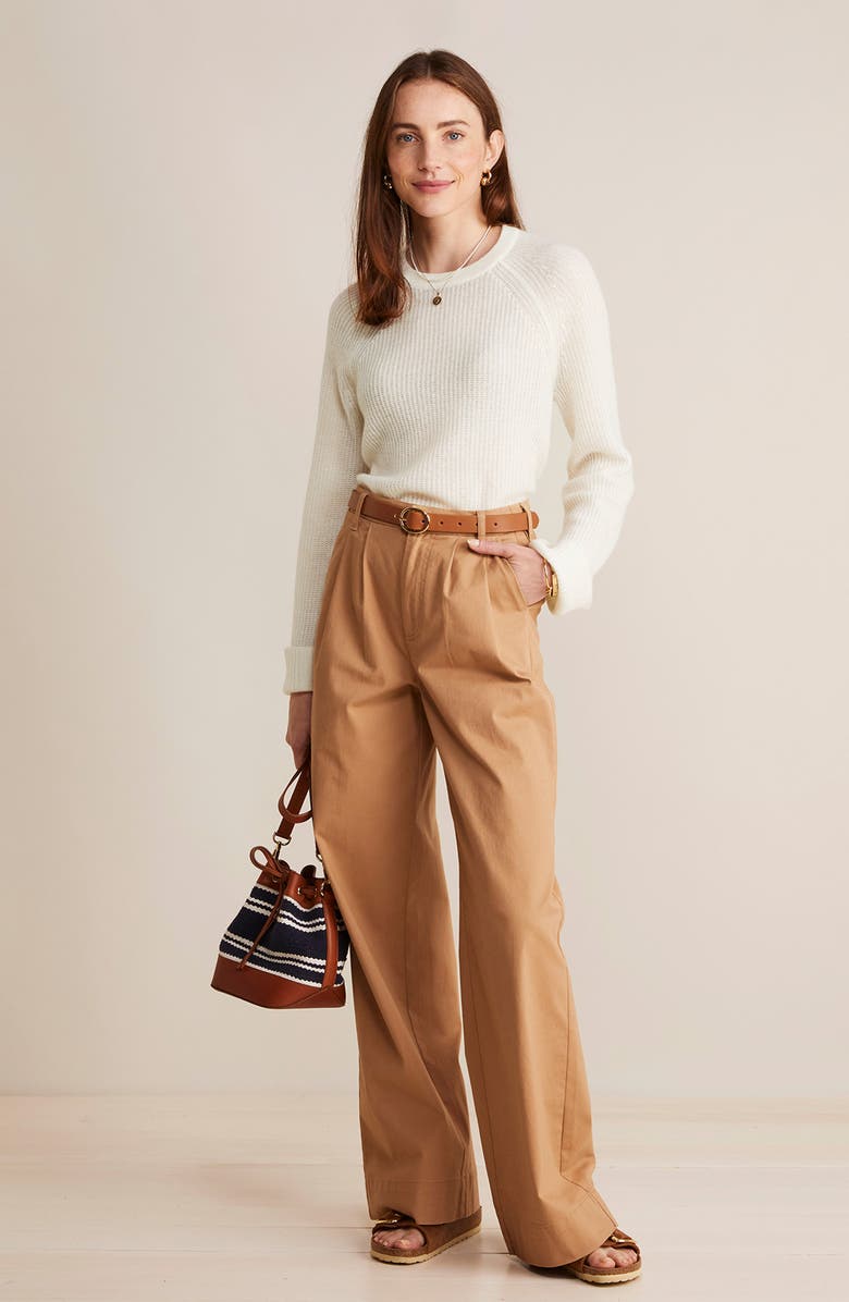 vineyard vines Seaspun Rib Cashmere Sweater, Alternate, color, 