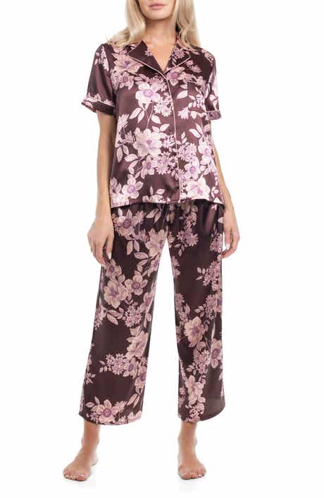 In Bloom by Jonquil Hilaria Crop Long Pajamas