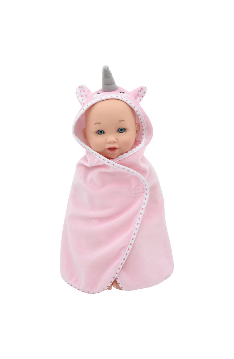 Little Darlings Wash N' Play Baby Set 12" Doll 7Pc Bath Care Toy, 2+, Alternate, color, Multicolored