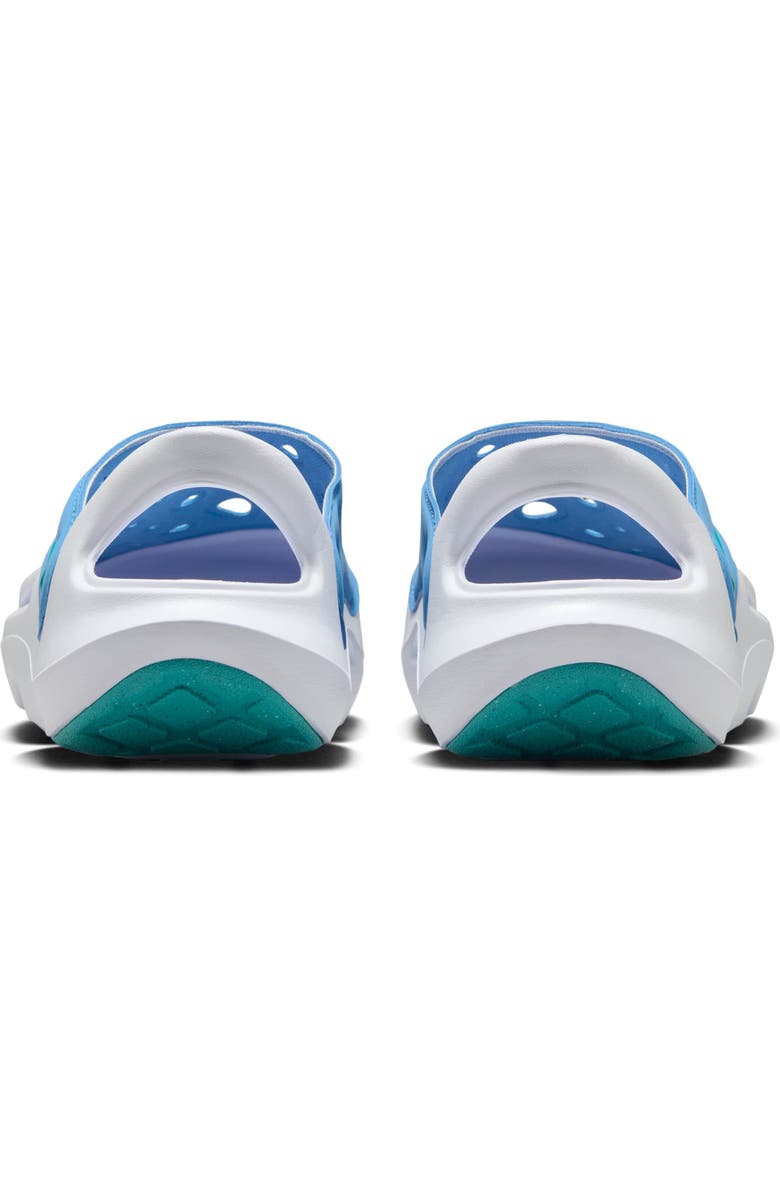 Nike Kids' Aquaswoosh Water Friendly Clog, Alternate, color, Blue/ White/ Dusty Cactus