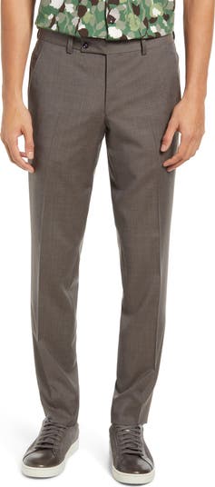 Jerome Flat Front Wool Dress Pants