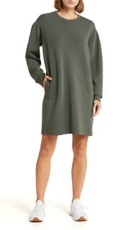 SPANX® AirEssentials Long Sleeve Knit Shift Dress