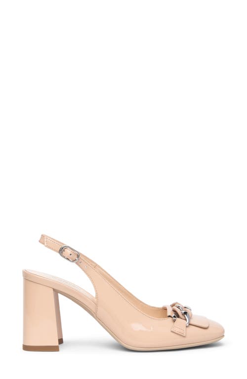 Nerogiardini Chain Slingback Pump In Brown