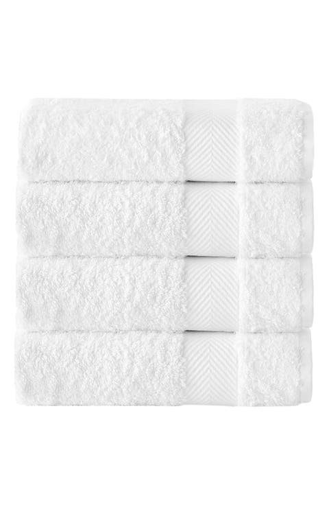 Kansas Set of 4 Turkish Cotton Bath Towels