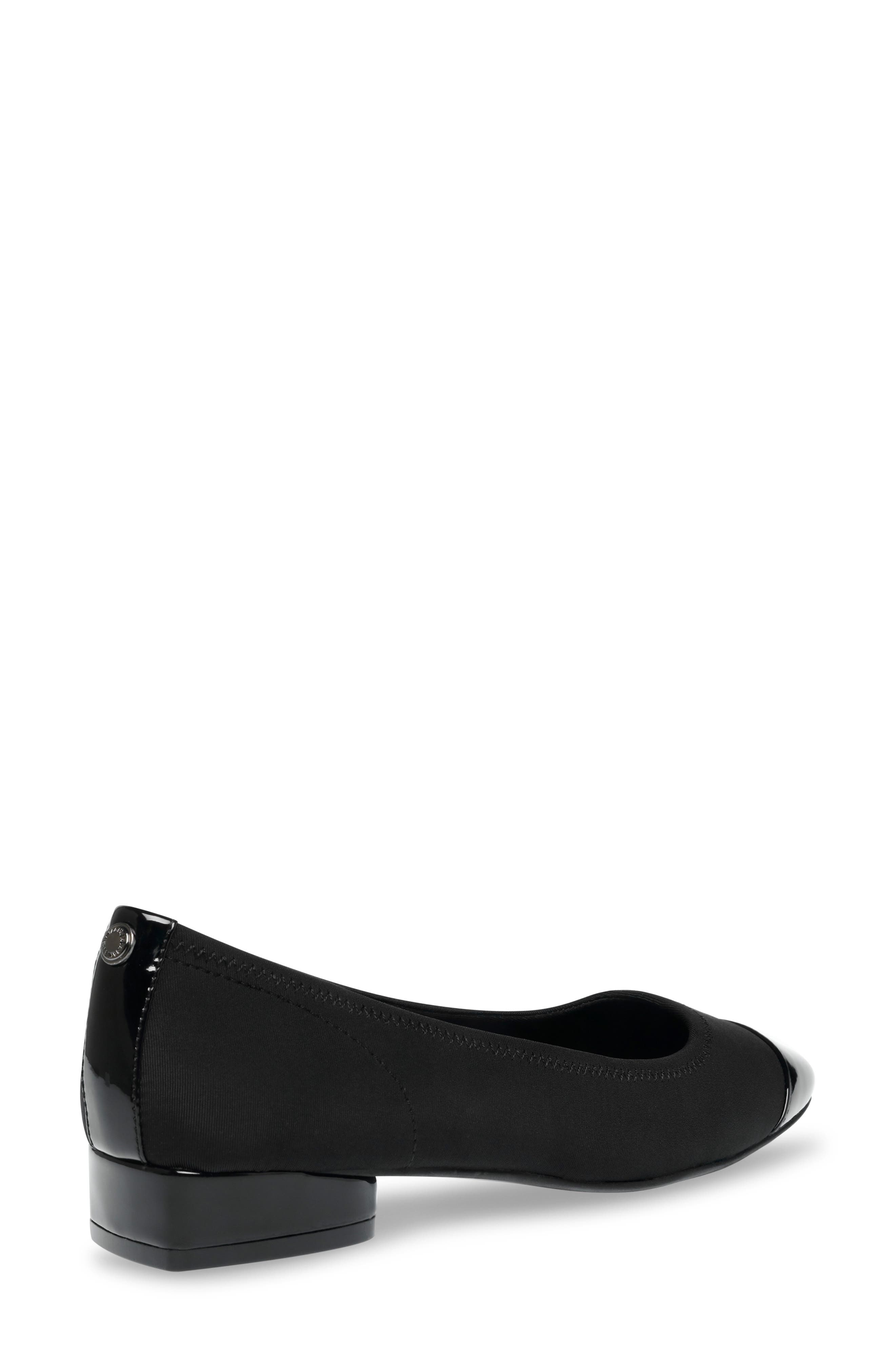 Anne Klein Carlie Flat, Alternate, color, Black