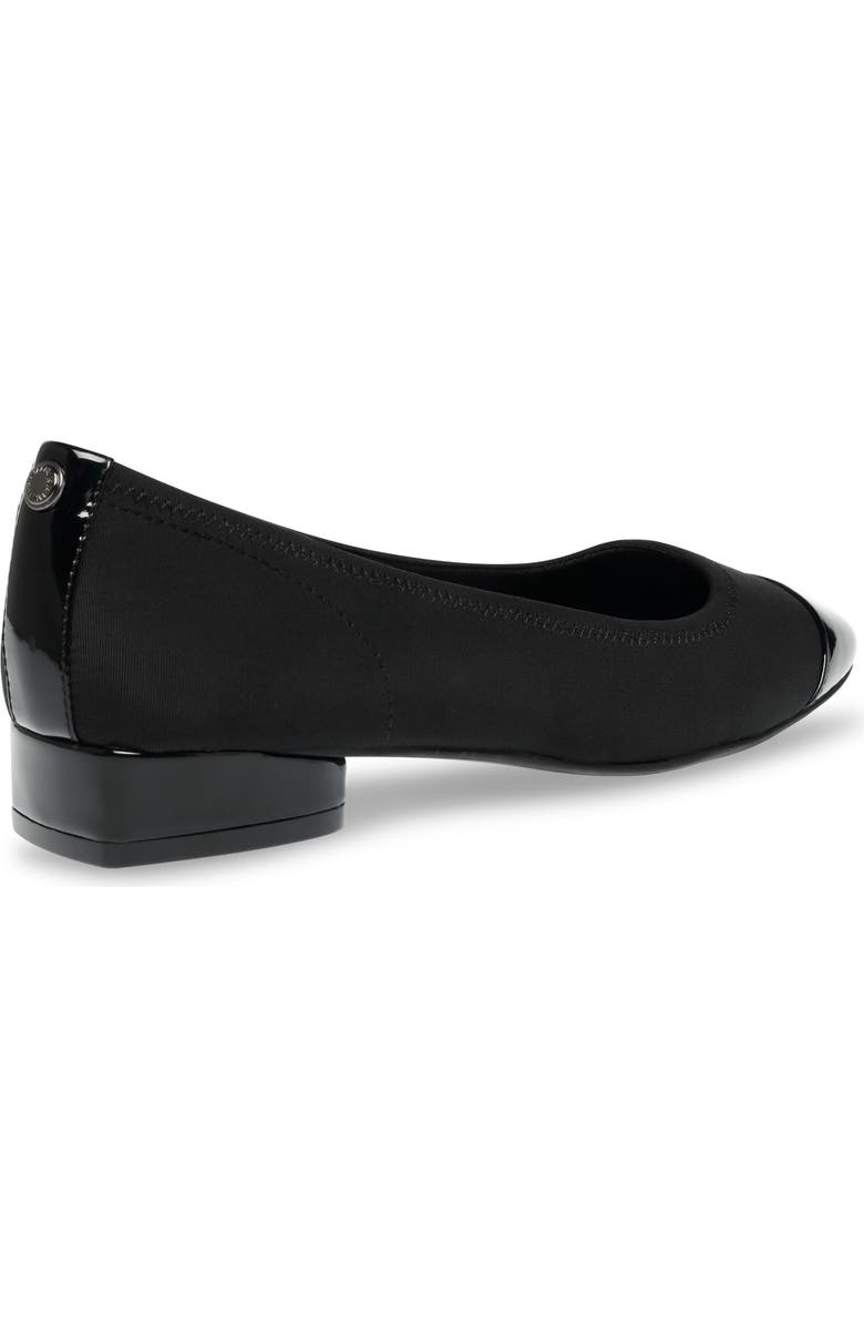 Anne Klein Carlie Flat, Alternate, color, Black