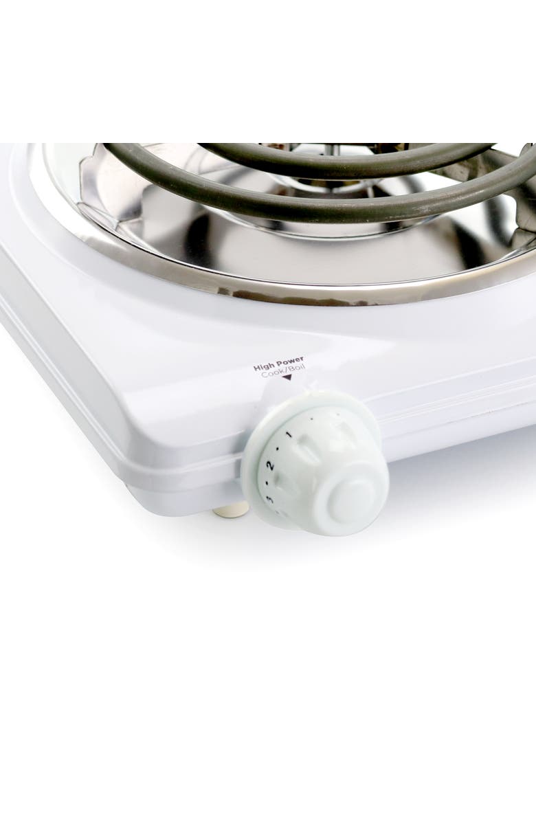 Better Chef Dual Element Electric Countertop Range, Alternate, color, White