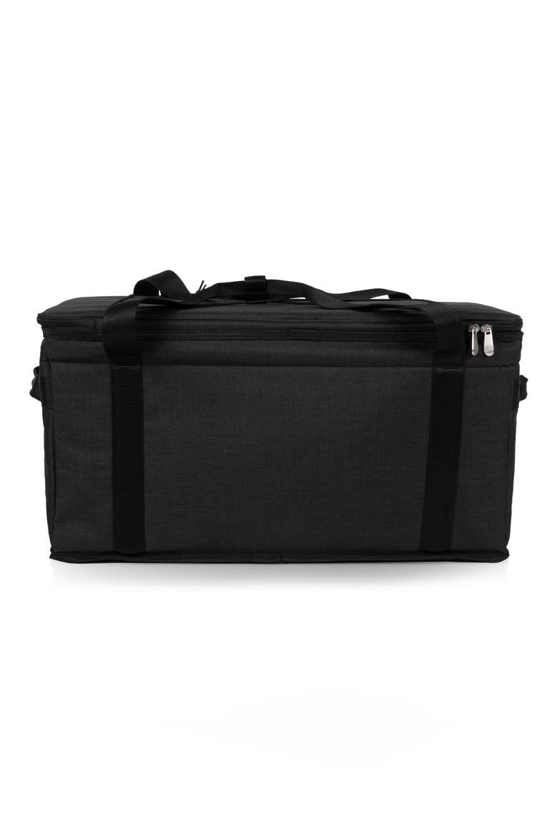 Collapsible Cooler Tote, Alternate, color, BLACK