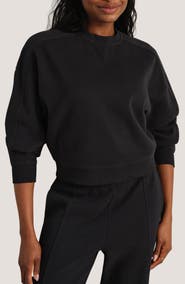 Rhone Signature Crewneck Cotton Blend Rib Sweatshirt
