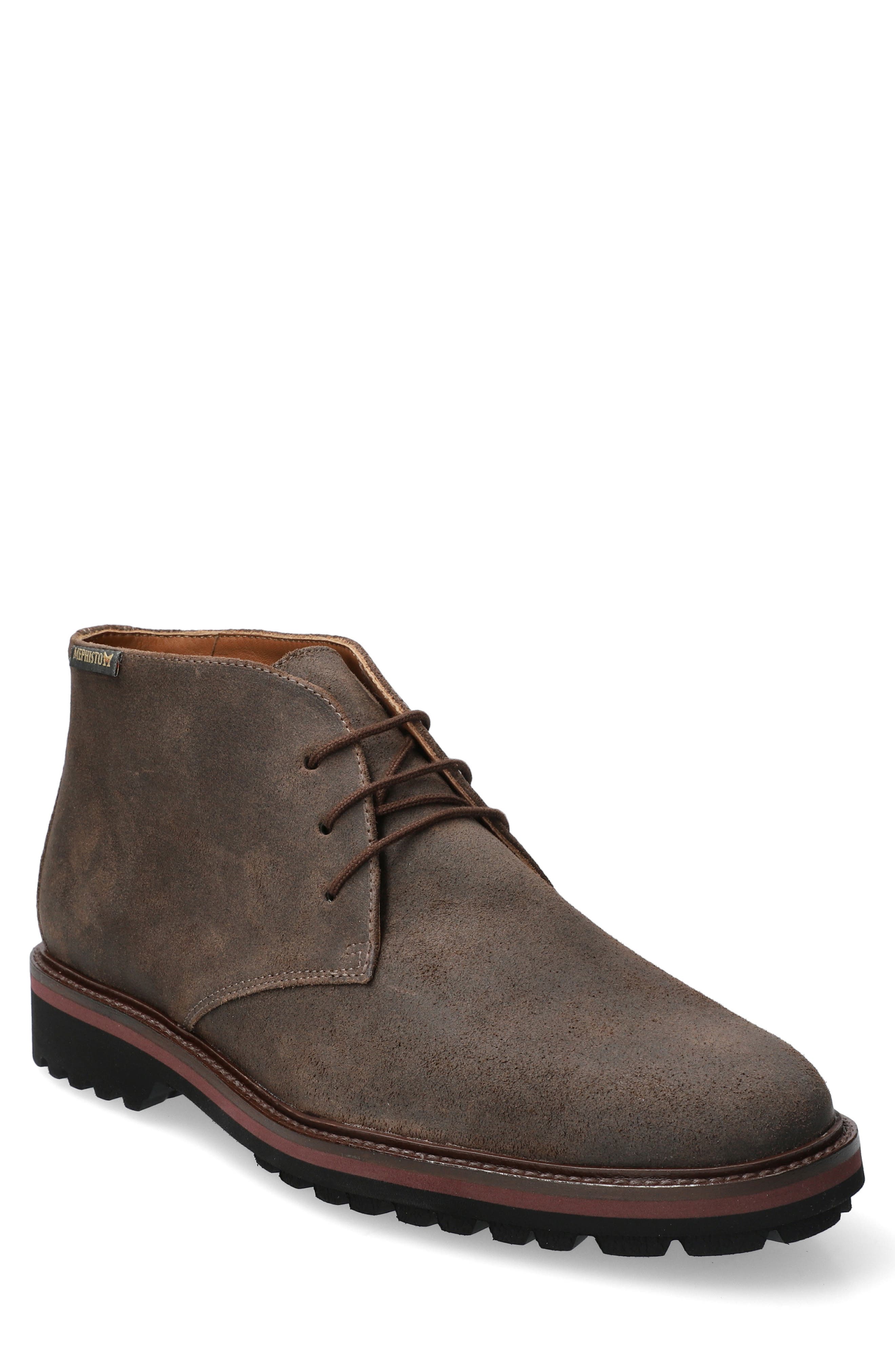Mephisto Berto Chukka Boot, Main, color, Walnut