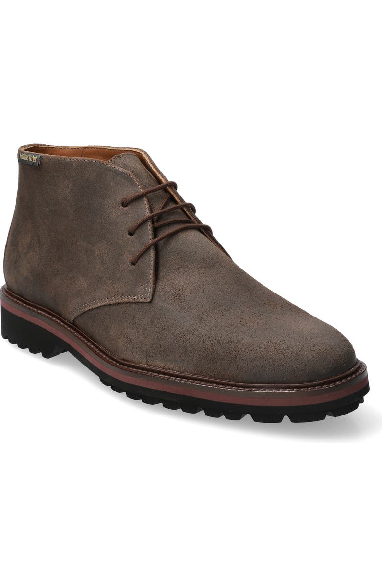 Mephisto Berto Chukka Boot, Main, color, Walnut