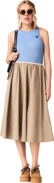 maje Mid-length cotton skirt