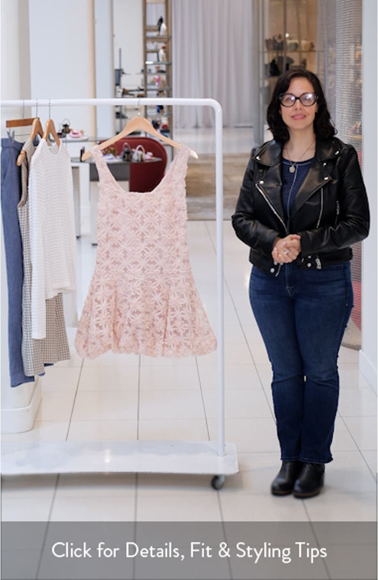 Fable Floral Soutache Minidress