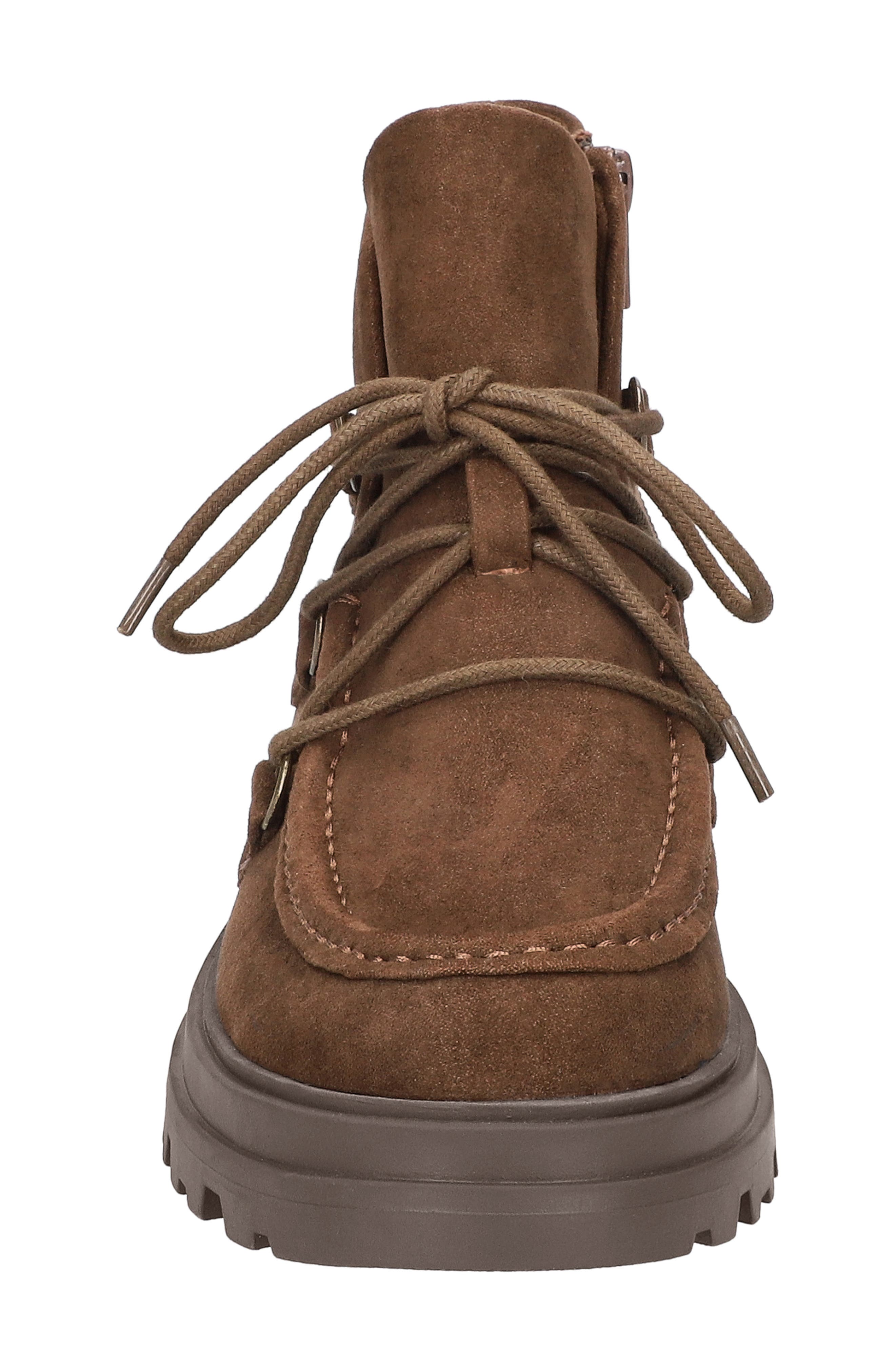 Xandy Boot, Alternate, color, BROWN SUEDE