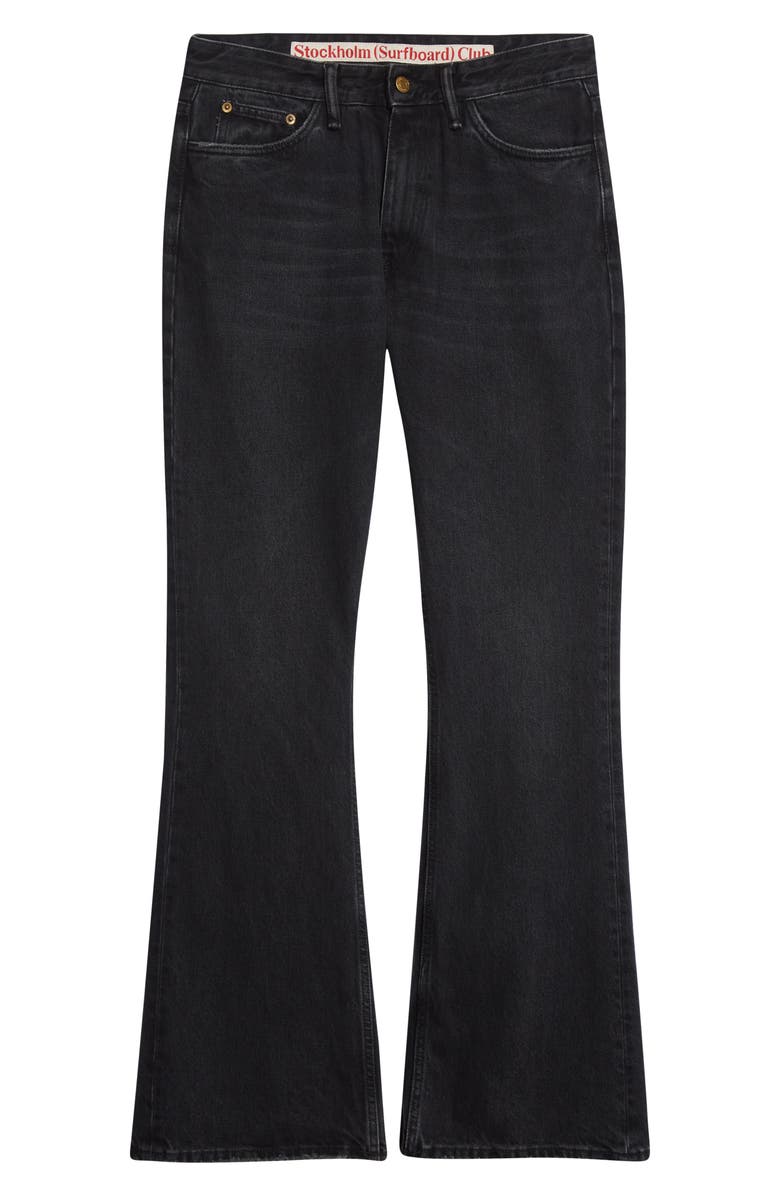 STOCKHOLM SURFBOARD CLUB Fog Bootcut Jeans, Alternate, color, Black