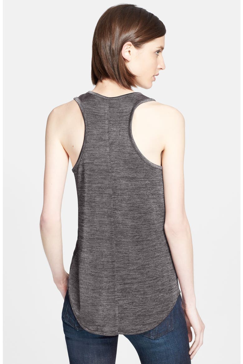 Racerback Tank, Alternate, color, BLACK
