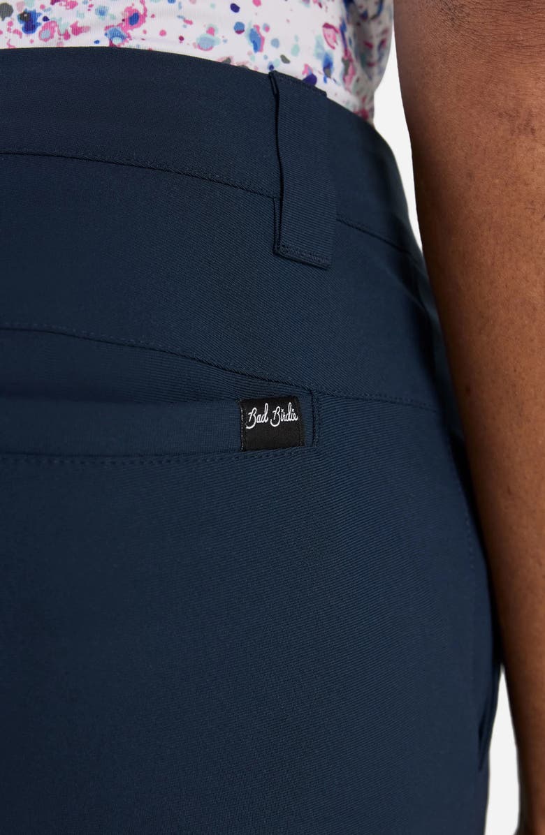 Bad Birdie Flat Front Performance Golf Pants, Alternate, color, Navy