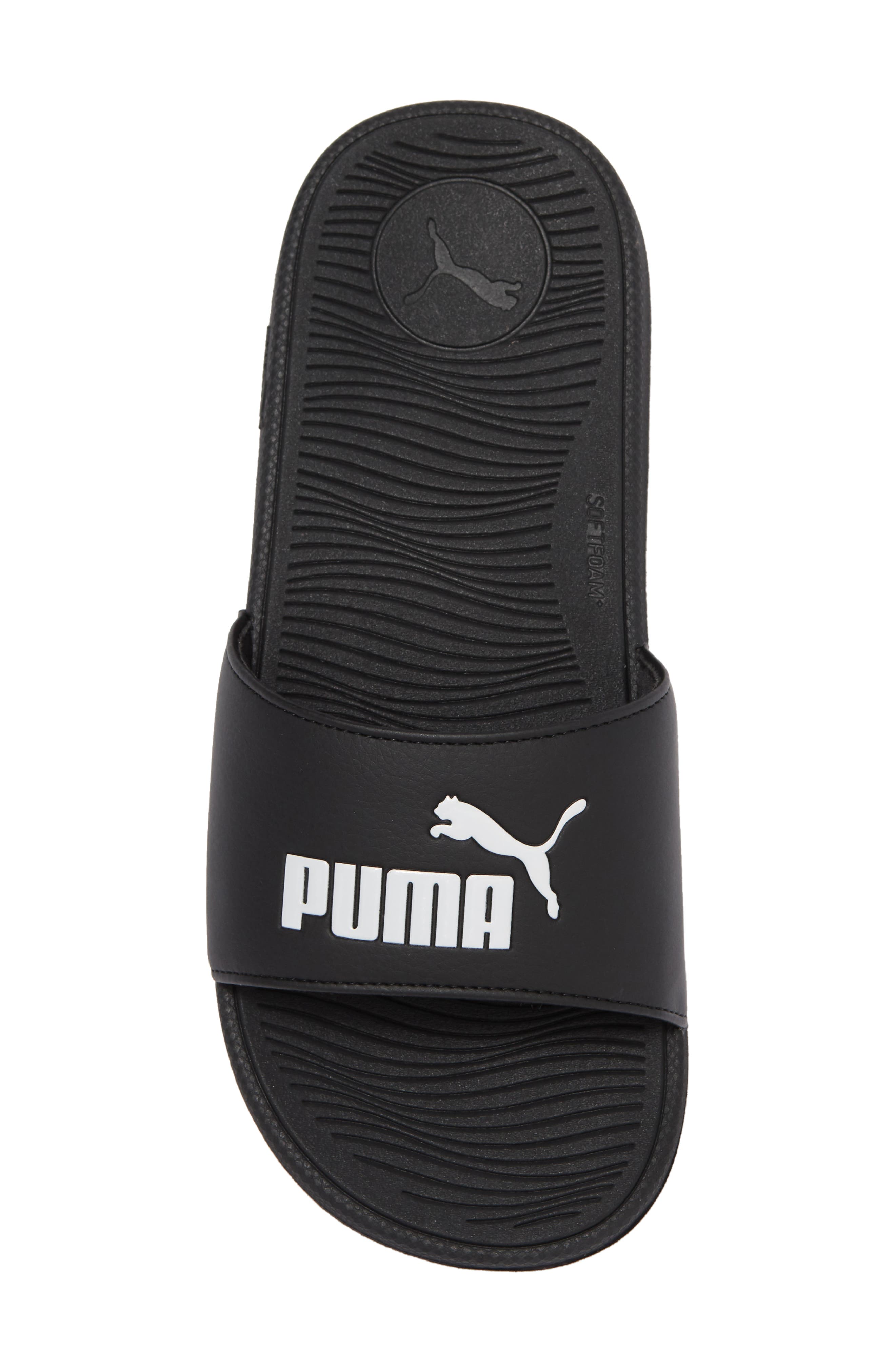 PUMA Cool Cat 2.0 Slide Sandal, Alternate, color, Puma Black-Puma White