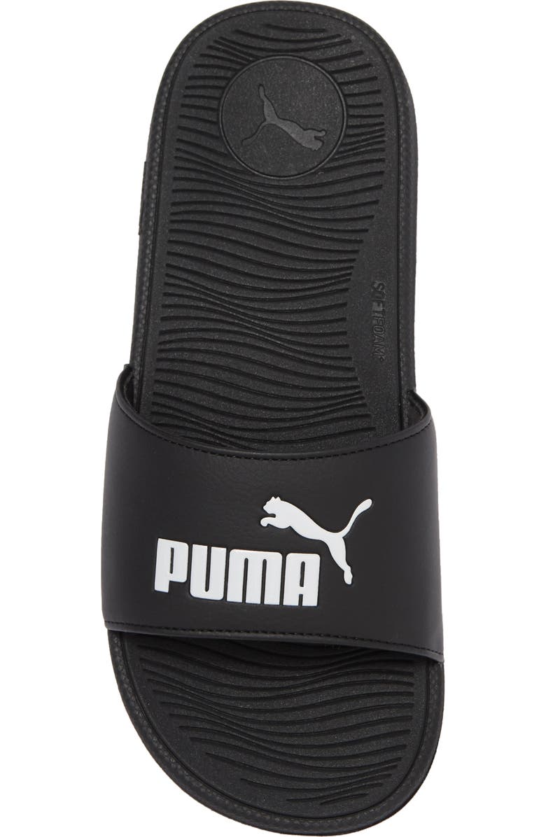 PUMA Cool Cat 2.0 Slide Sandal, Alternate, color, Puma Black-Puma White