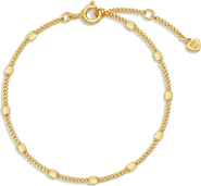 In Season Jewelry Mirrored Chain Girls Plated Bracelet