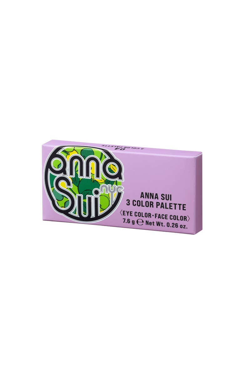 Anna Sui 3 Color Palette, Alternate, color, Enchanting, Soft Greige 04