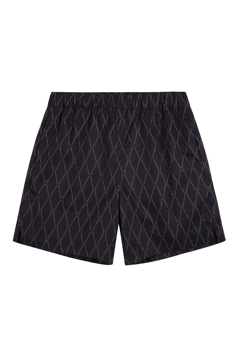 Planes Diamond Logo Shorts, Alternate, color, BLACK
