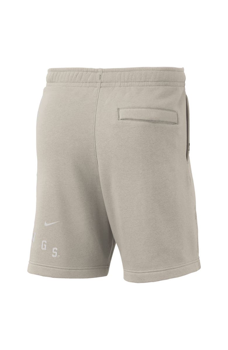 Nike Men's Nike Cream Georgia Bulldogs Fleece Shorts, Alternate, color, 