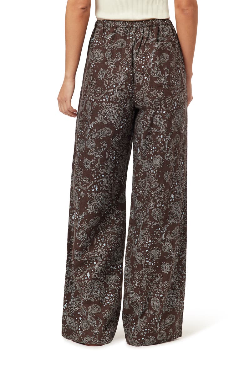 Pull-On Pants, Alternate, color, HOT FUDGE ALL-OVER BANDANA