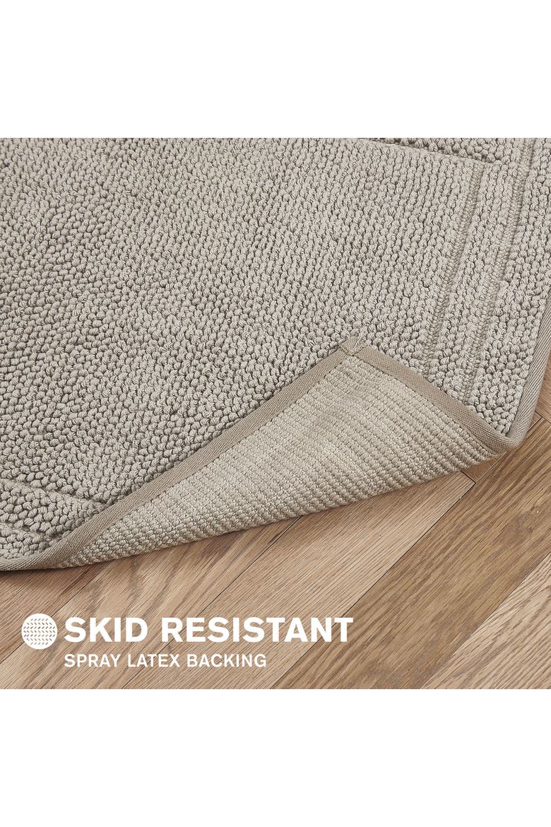Luxe Looped Cotton 2-Piece Bath Mat Set, Alternate, color, Island Fossil Brown