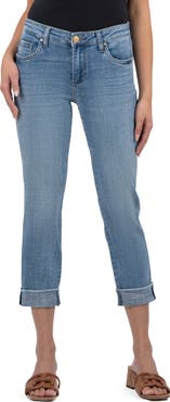 KUT from the Kloth Amy Crop Straight Leg Jeans