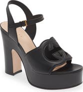 サンダル・ミュール Interlocking G Cutout Platform Sandals Gucci Interlocking G Cutout Platform Sandals | Runway Catalog