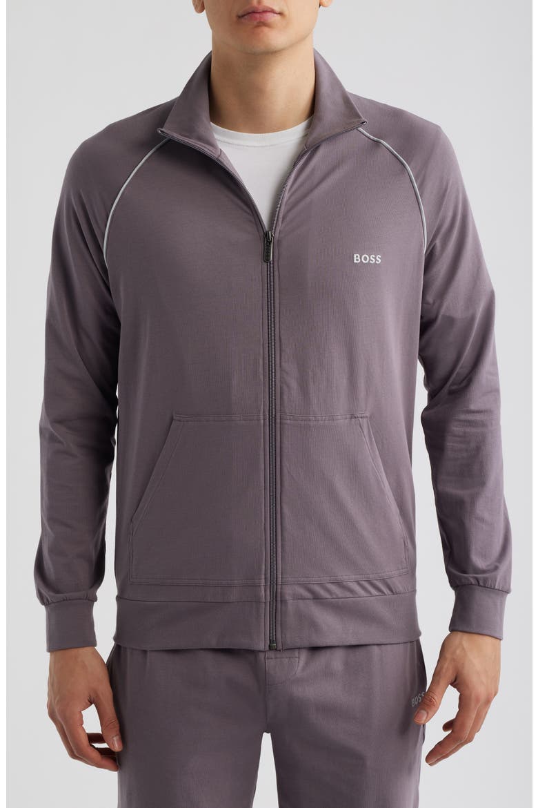 Mix Match Zip Jacket, Alternate, color, MEDIUM PURPLE