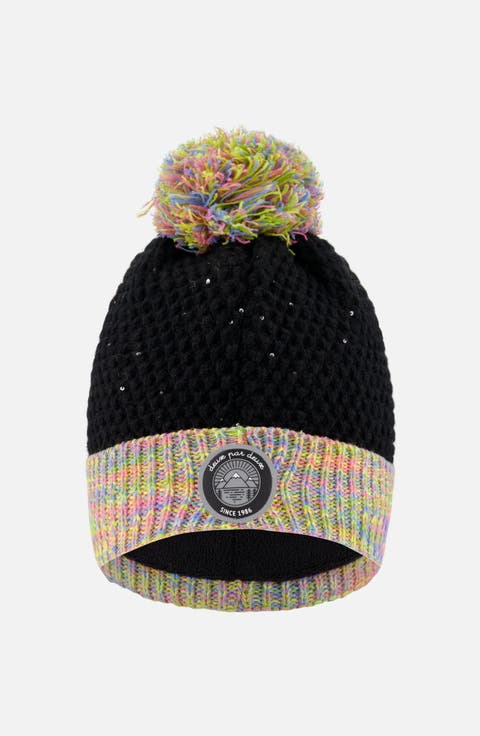 Lined Knit Hat with Pompom (Toddler, Little Kid & Big Kid)
