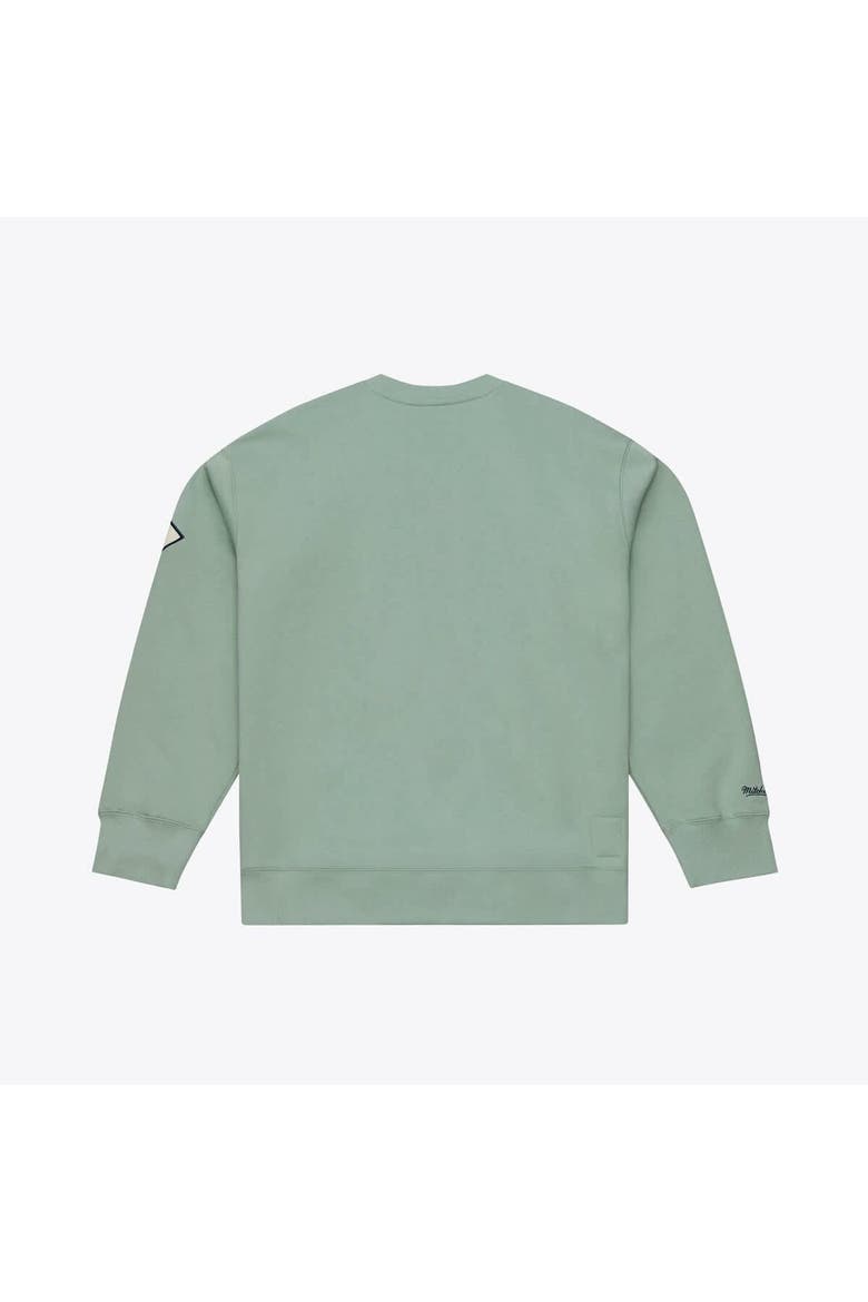 Men's Mitchell & Ness Green Philadelphia Phillies Yacht Rock Fleece Sweatshirt, Alternate, color, Green