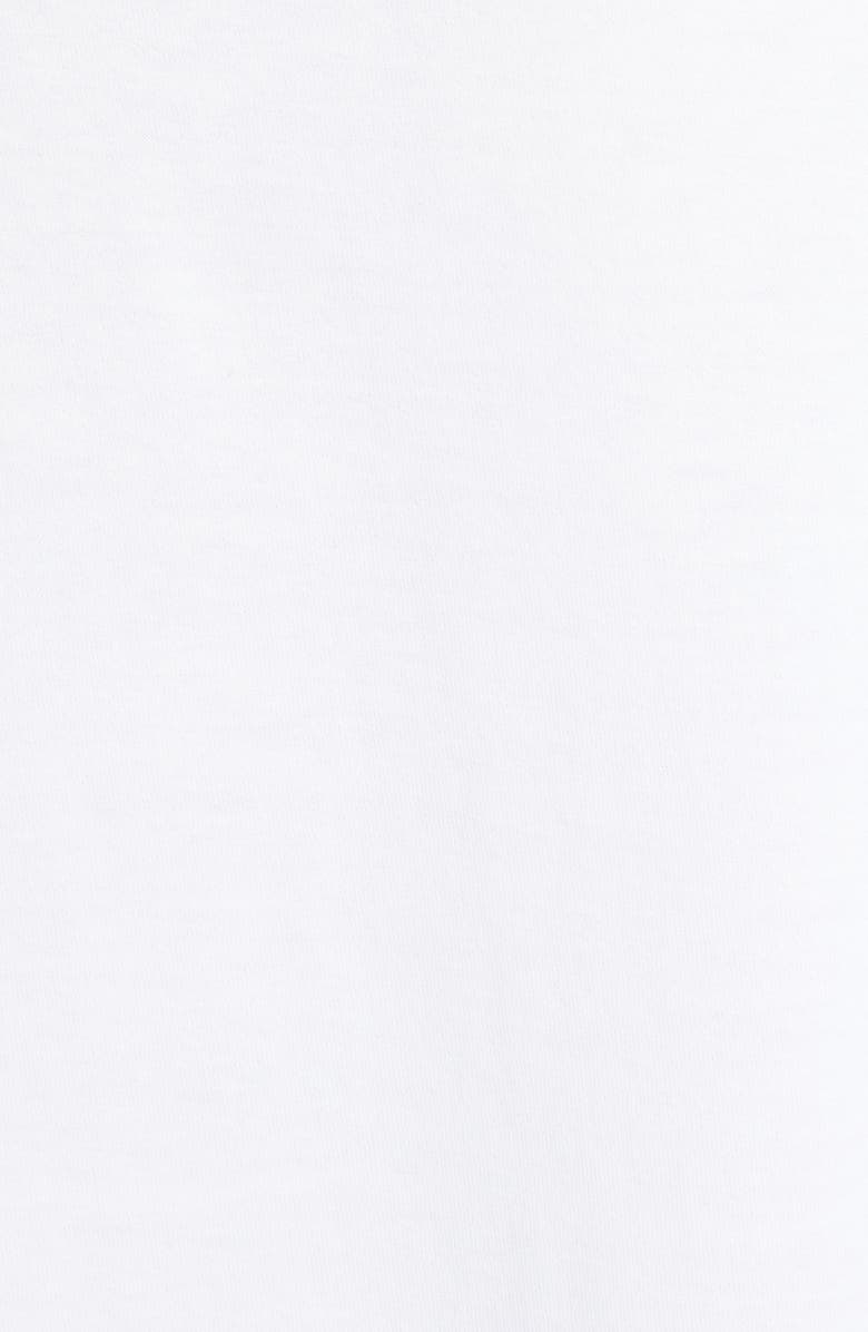 Chloé Ruffle Cotton Jersey Tank, Alternate, color, 