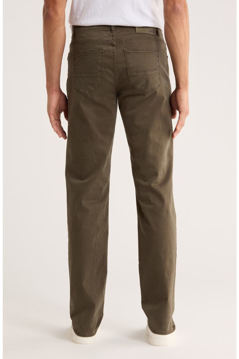 Cadiz Marathon Cotton Stretch Twill Straight Leg Pants, Alternate, color, KHAKI