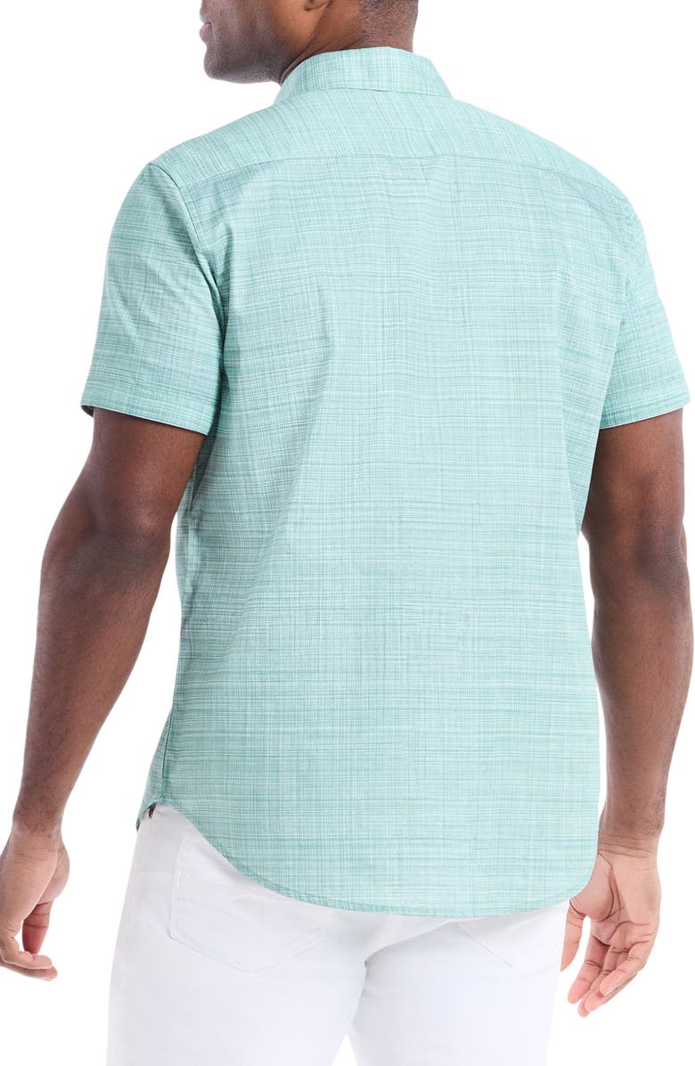 Robert Graham Roth Short Sleeve Cotton Button-Up Shirt, Alternate, color, 