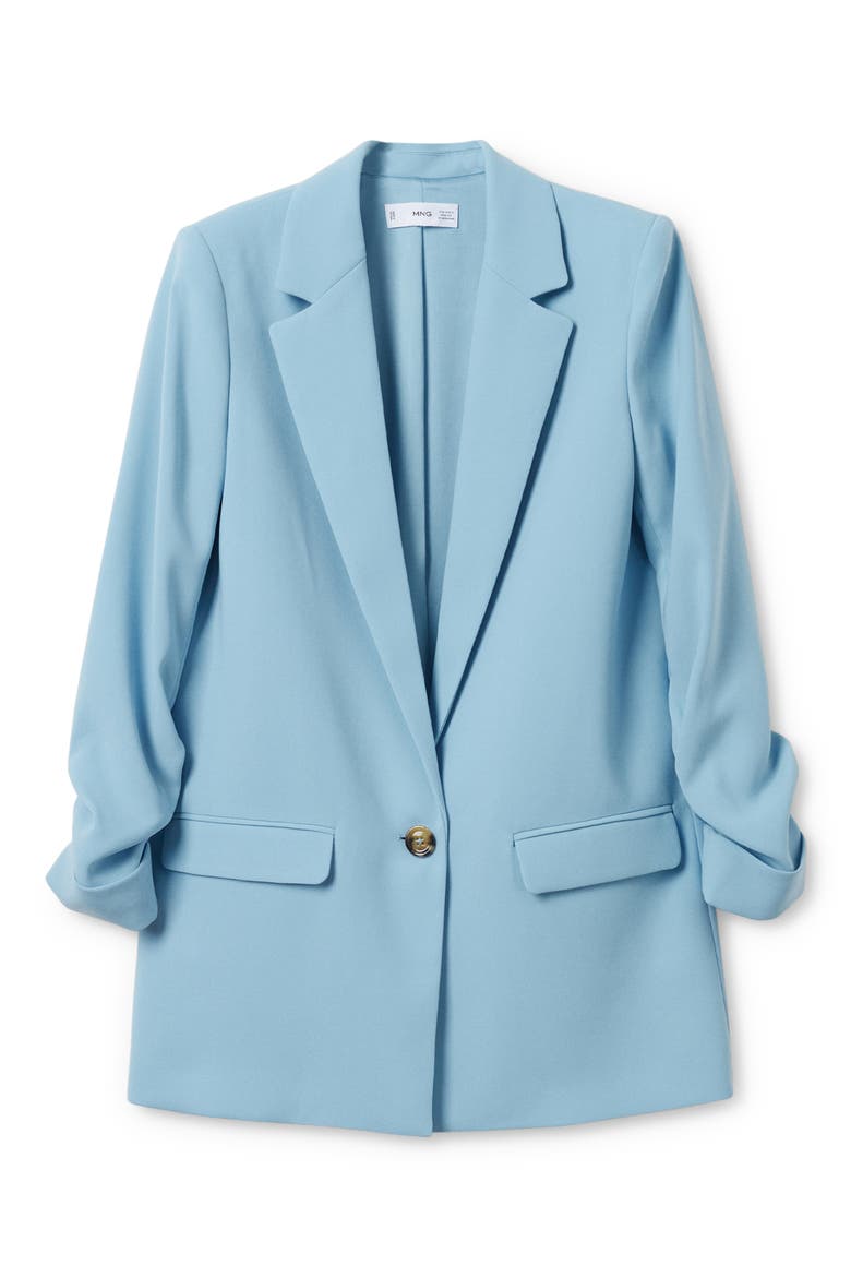 Oversize Blazer, Alternate, color, SKY BLUE