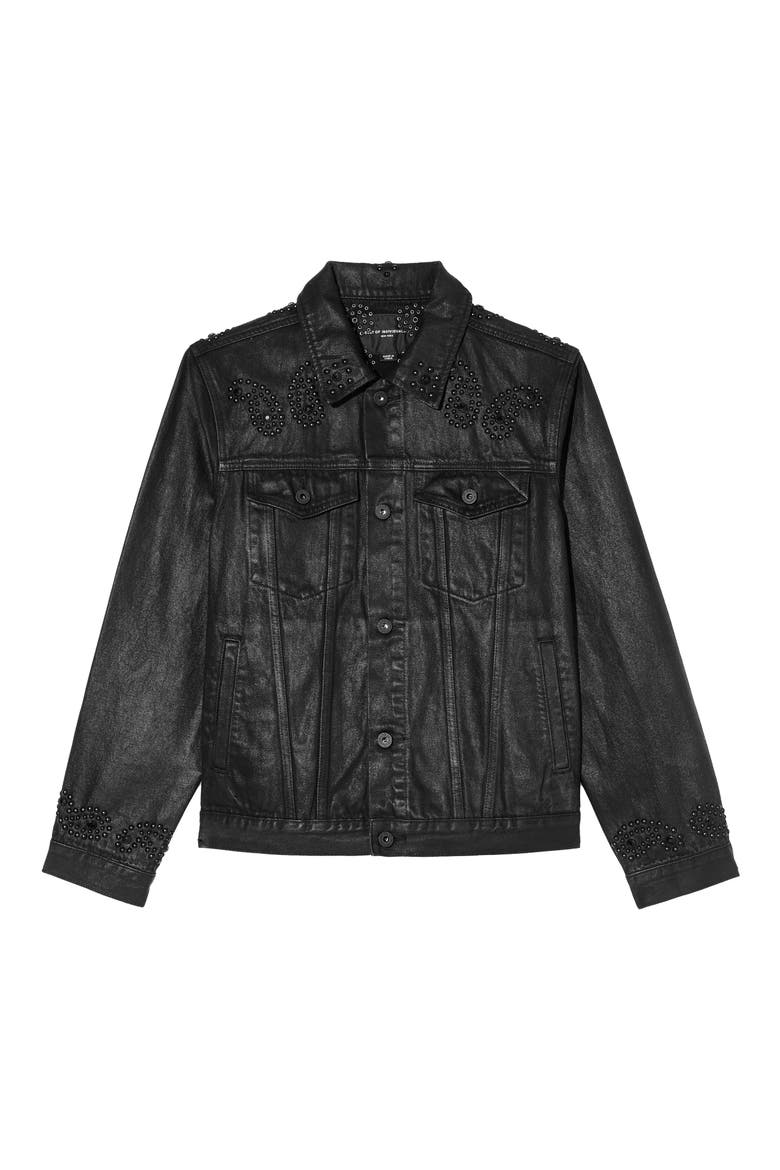 Type II Denim Jacket, Alternate, color, PAISLEY