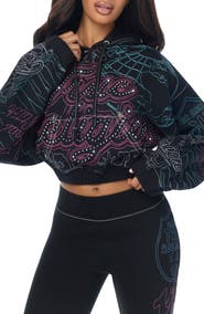 True Religion Big T Embroidered Hoodie