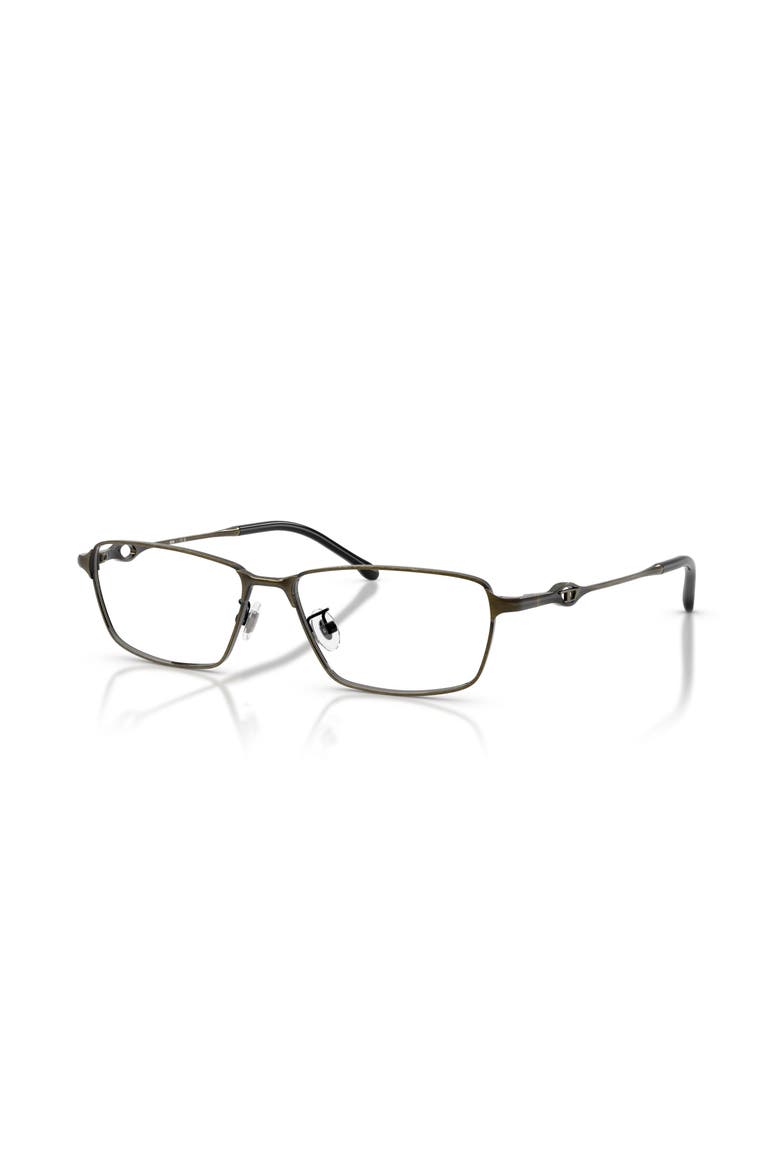 56mm Rectangle optical glasses, Main, color, Green