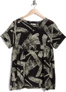 PATRIZIA LUCA Draped Grommet T-Shirt